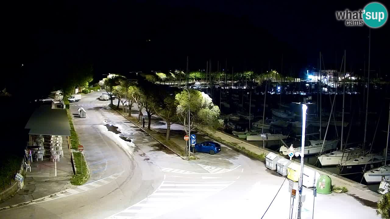 Webcam Sistiana – Vue sur la marina et la baie