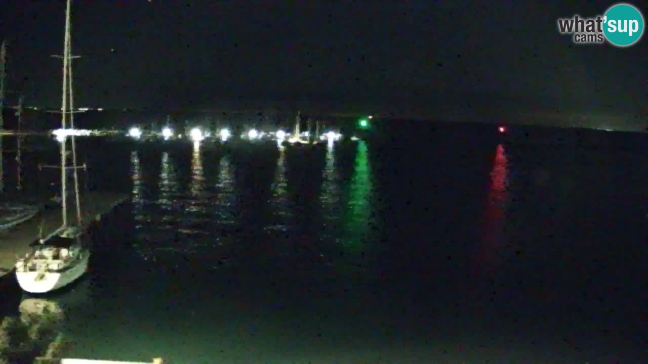 Webcam Sistiana – Pogled na marinu i zaljev