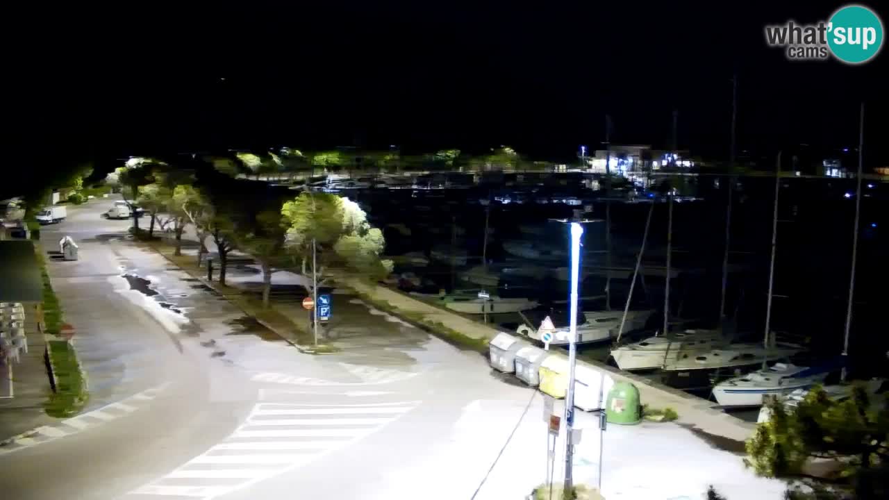 Webcam Sistiana – Vista sobre la marina y la bahía