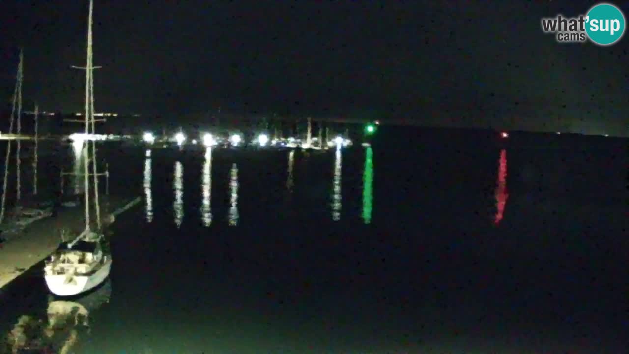 Webcam Sistiana – Vista sobre la marina y la bahía
