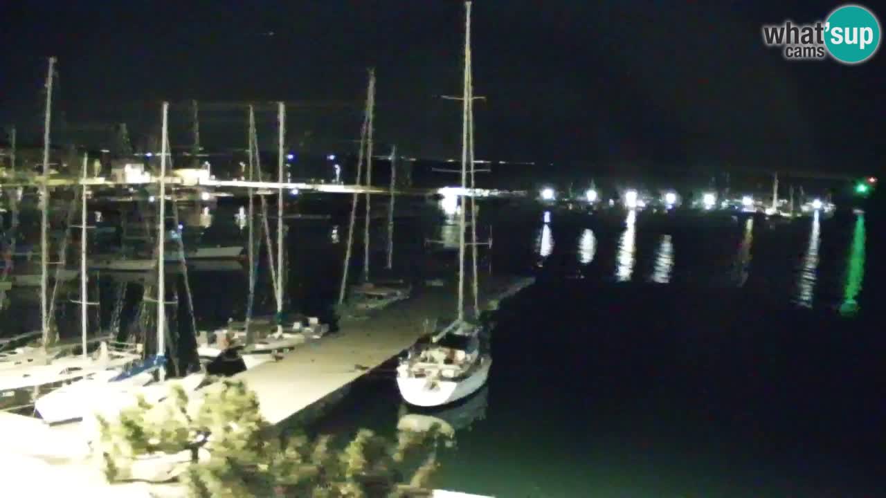 Webcam Sistiana – Blick auf Marina und Bucht