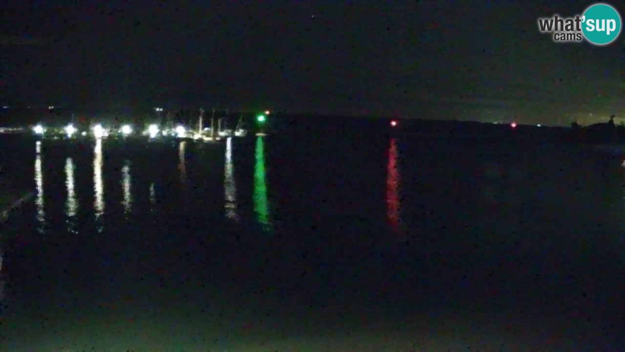 Webcam Sistiana – Vista sobre la marina y la bahía