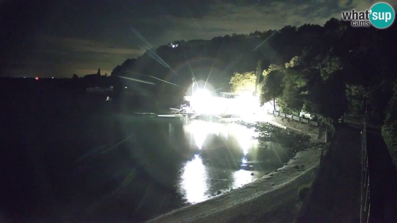 Webcam Sistiana – Blick auf Marina und Bucht