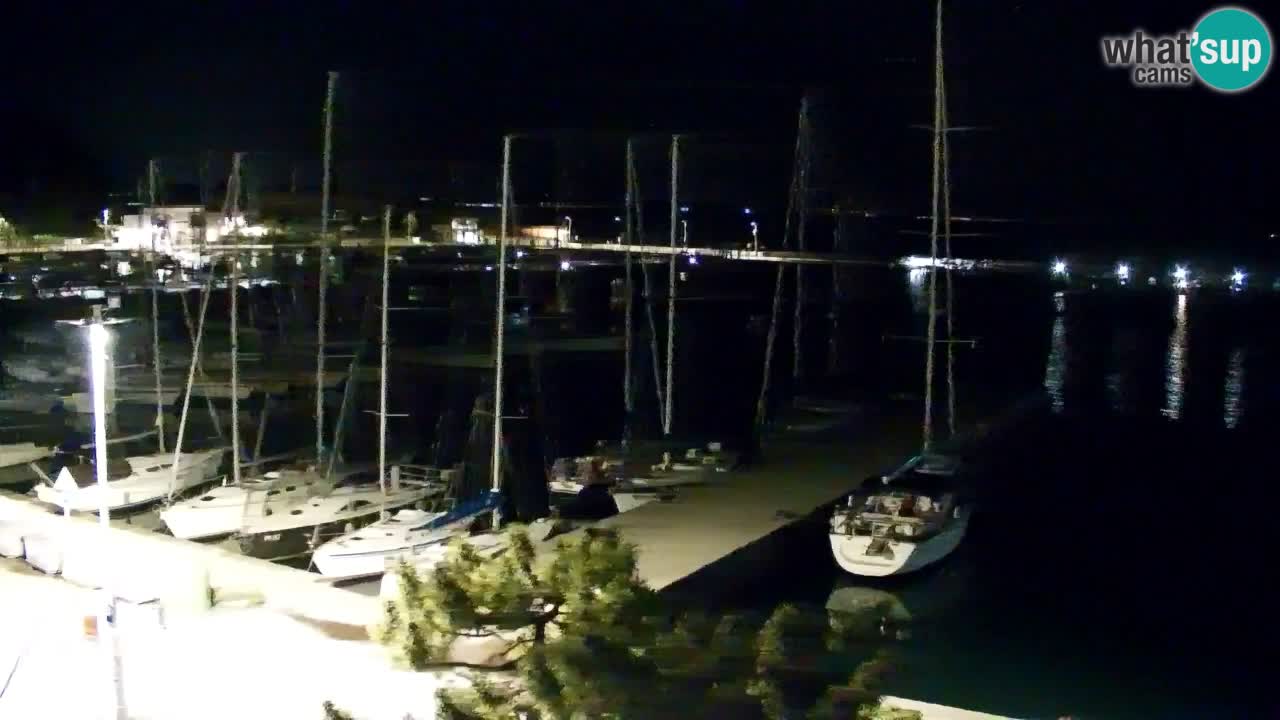 Webcam Sistiana – Blick auf Marina und Bucht