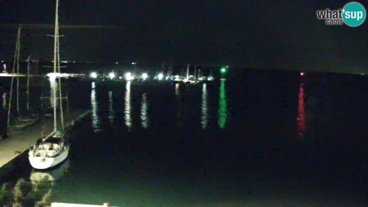 Webcam Sistiana – Vista sobre la marina y la bahía