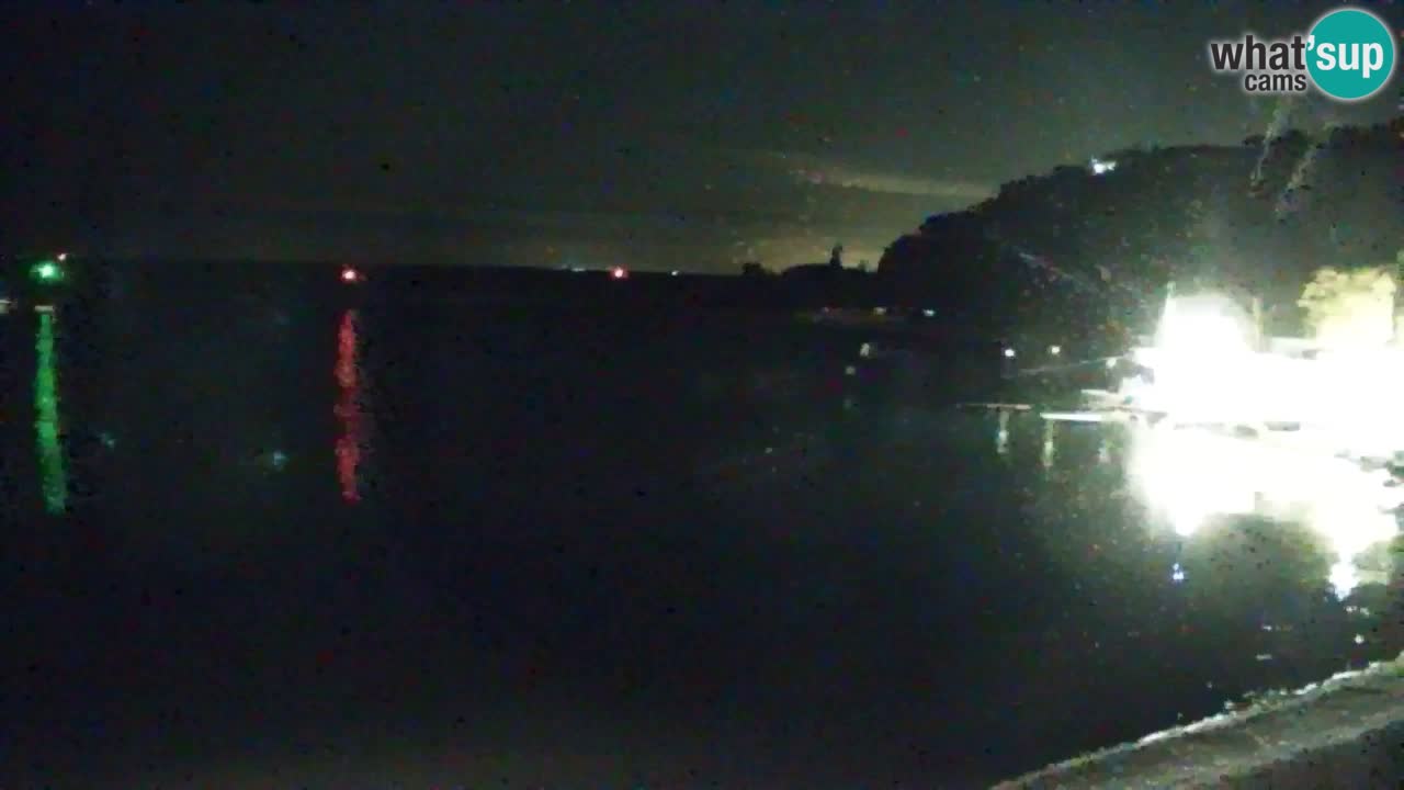 Spletna kamera Sesljan (Sistiana) – Pogled na marino in zaliv