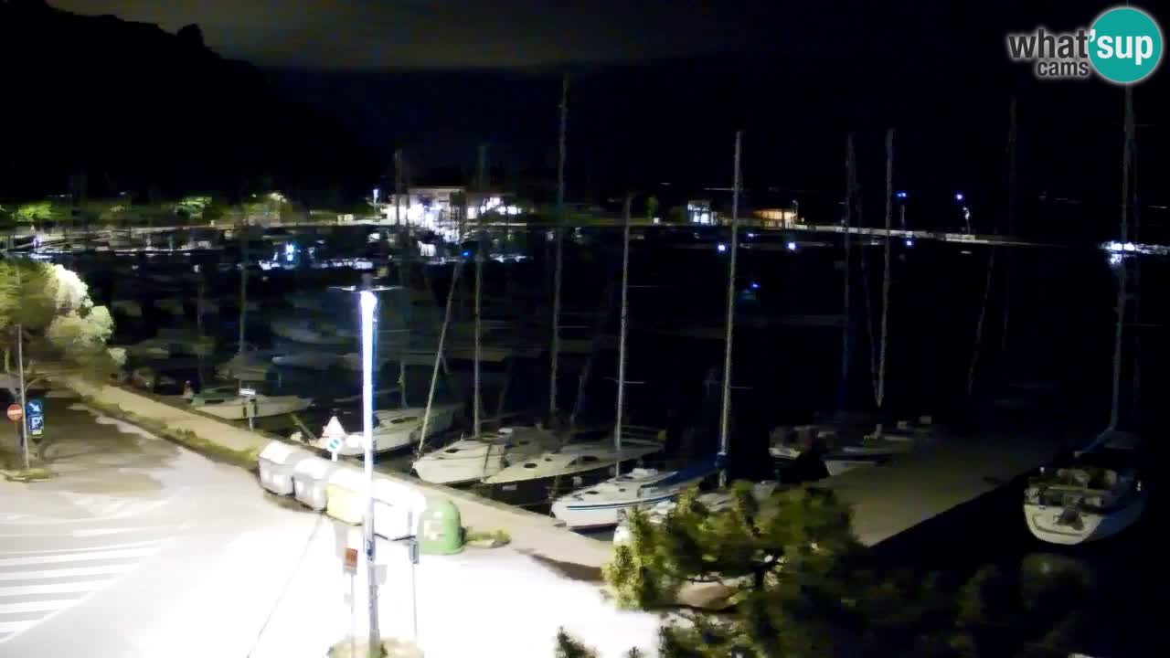 Webcam Sistiana – Vue sur la marina et la baie