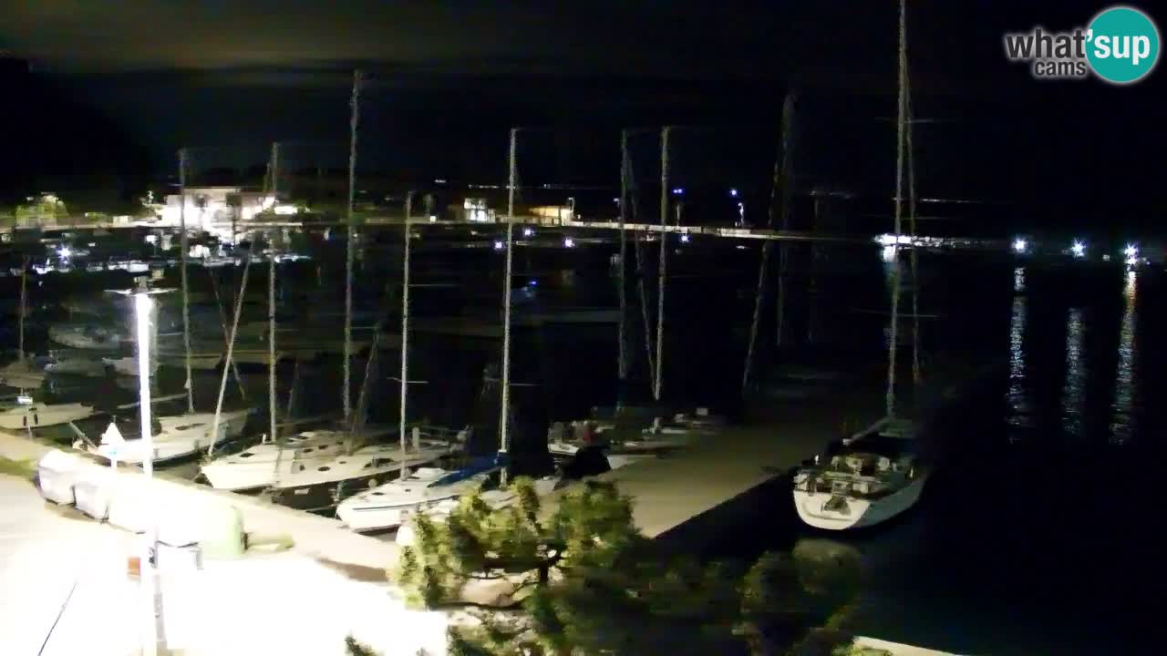 Webcam Sistiana – Blick auf Marina und Bucht