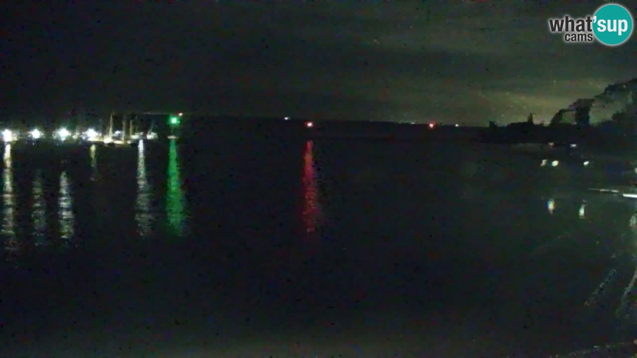 Webcam Sistiana – Vista sobre la marina y la bahía