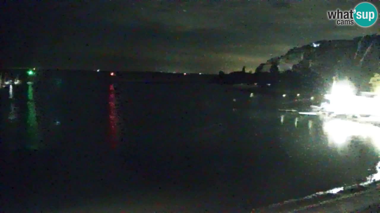 Webcam Sistiana – Blick auf Marina und Bucht