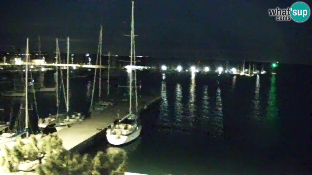 Webcam Sistiana – Pogled na marinu i zaljev