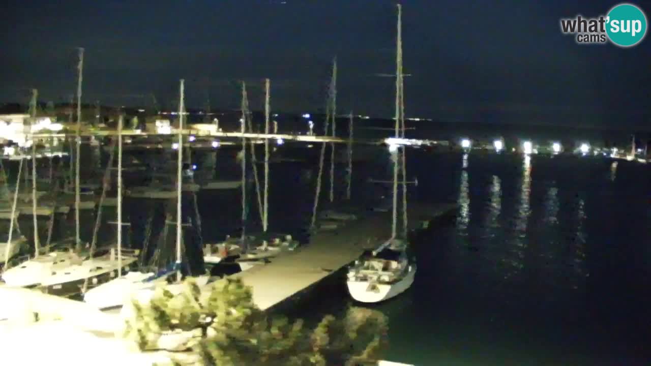 Webcam Sistiana – Vue sur la marina et la baie