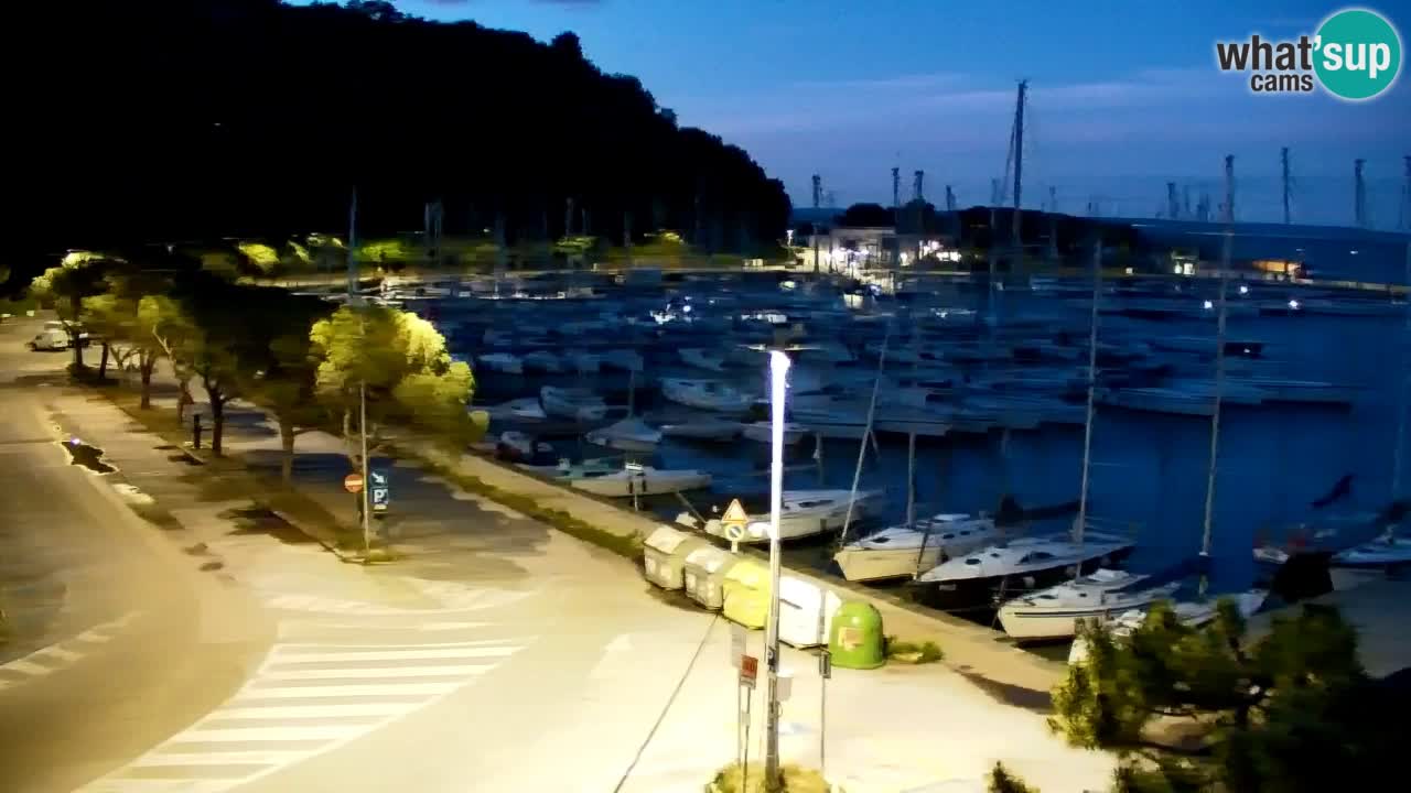 Webcam Sistiana – Blick auf Marina und Bucht