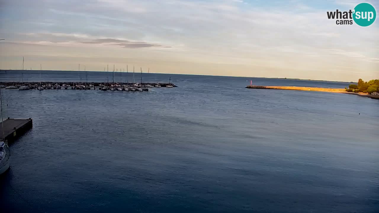 Webcam Sistiana – Vista sulla marina e sulla baia