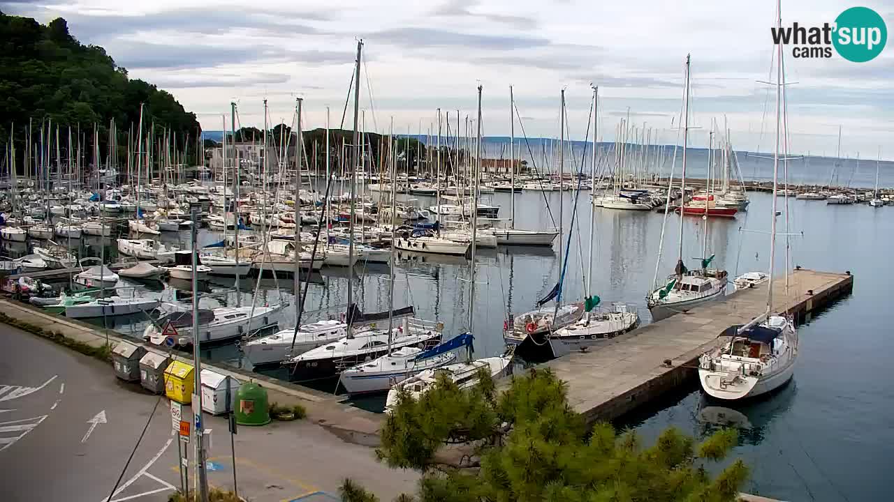 Webcam Sistiana – Vista sulla marina e sulla baia