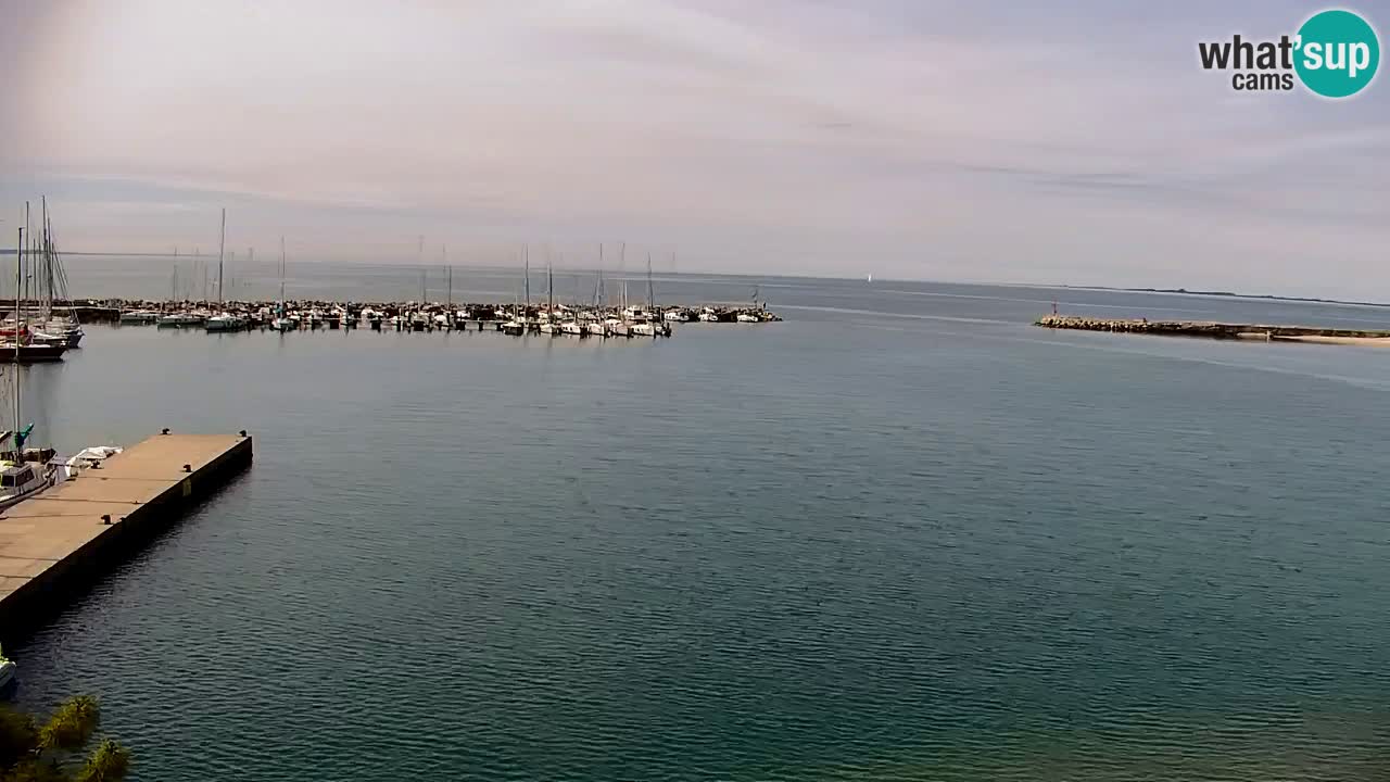 Webcam Sistiana – Vue sur la marina et la baie