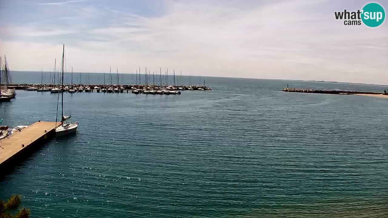 Webcam Sistiana – Blick auf Marina und Bucht