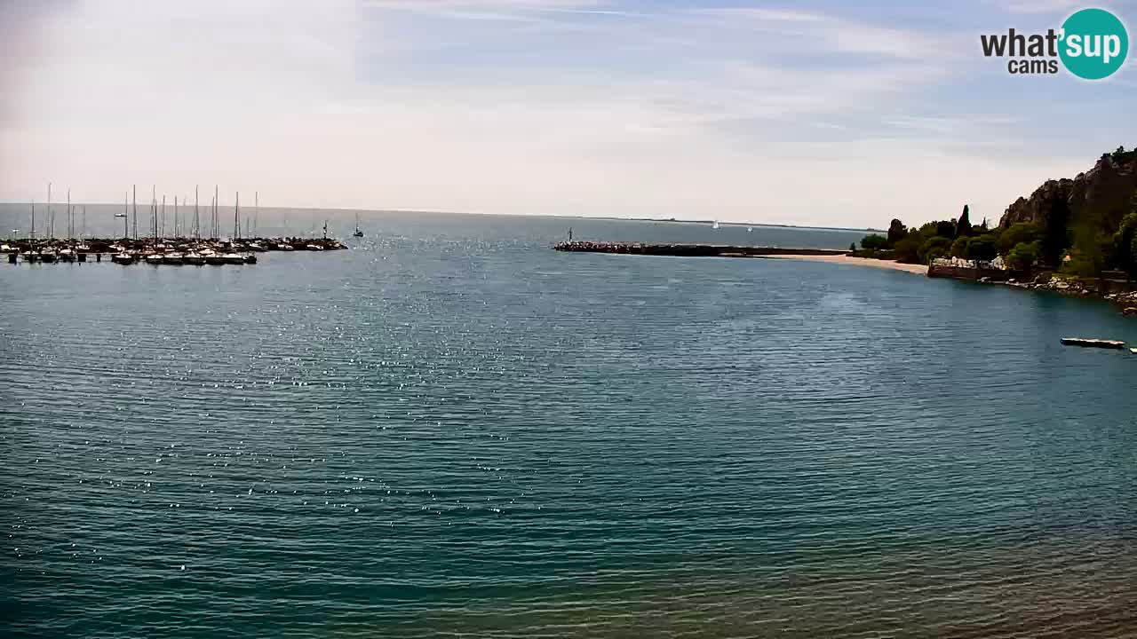 Webcam Sistiana – Vista sulla marina e sulla baia