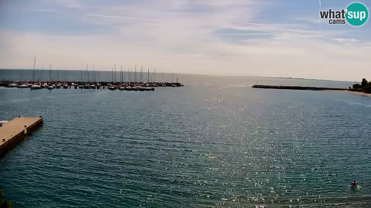 Webcam Sistiana – Blick auf Marina und Bucht