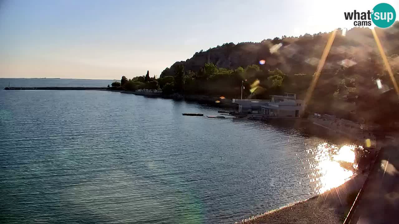 Webcam Sistiana – Blick auf Marina und Bucht
