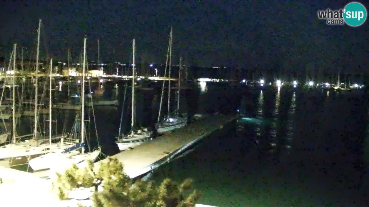 Webcam Sistiana – Pogled na marinu i zaljev