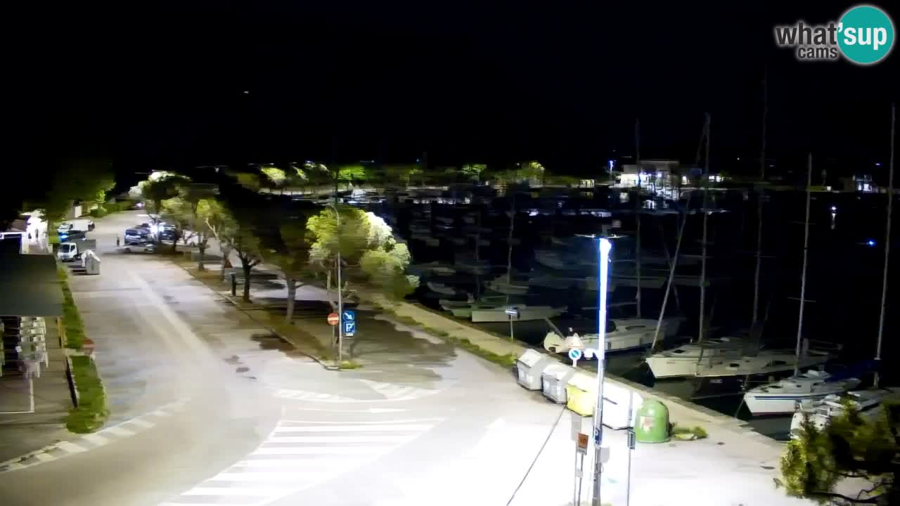 Webcam Sistiana – Blick auf Marina und Bucht