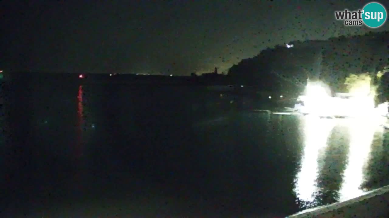 Webcam Sistiana – Vue sur la marina et la baie