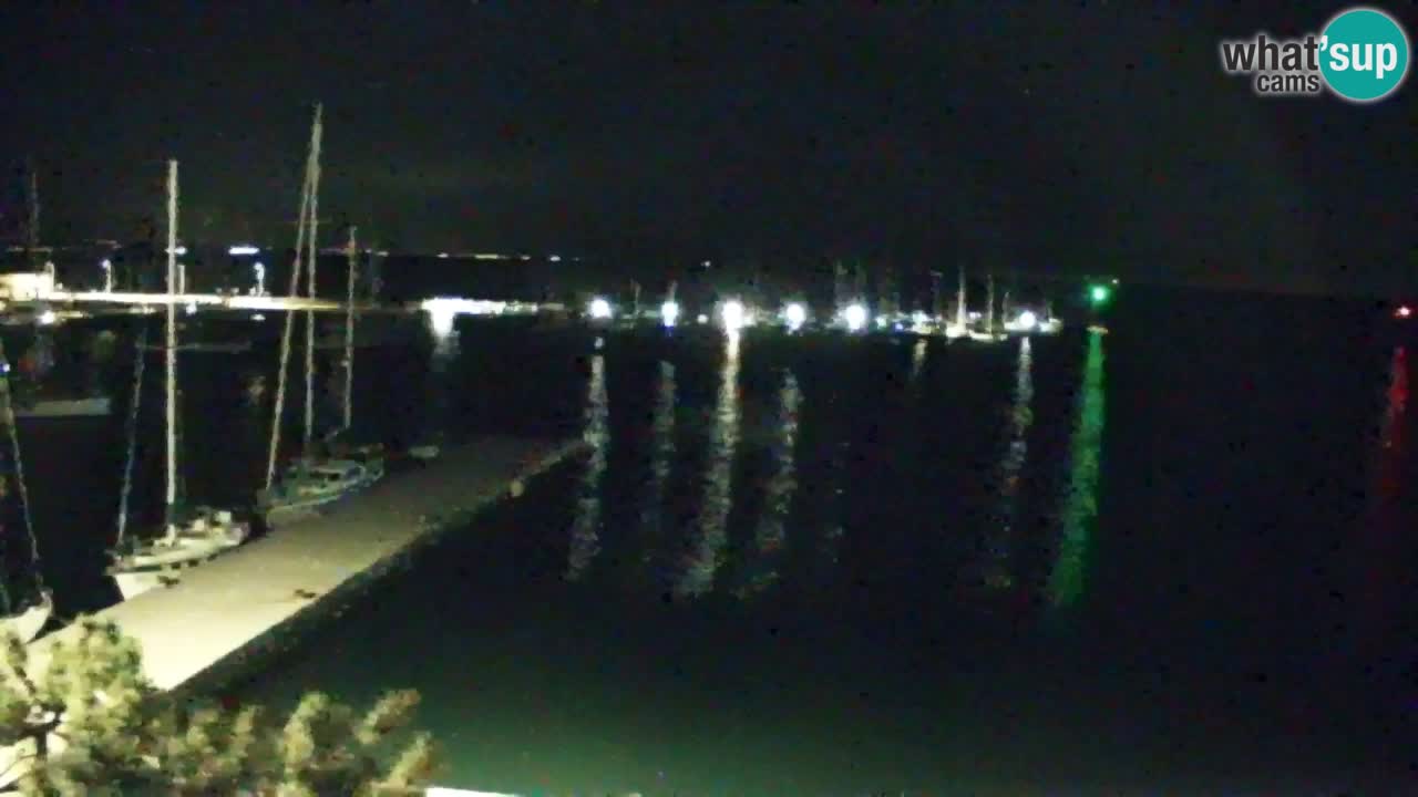 Webcam Sistiana – Vue sur la marina et la baie