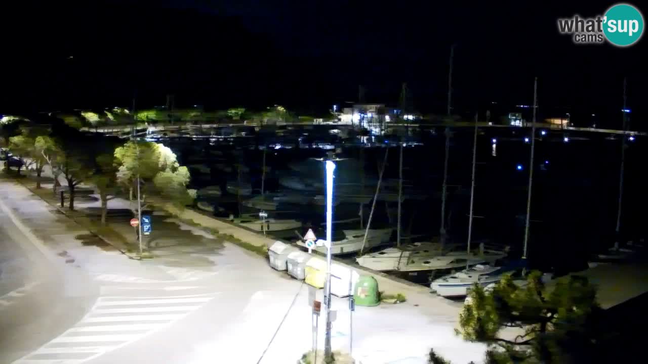 Webcam Sistiana – Pogled na marinu i zaljev