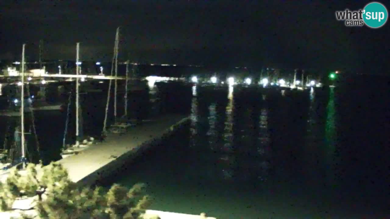Webcam Sistiana – Blick auf Marina und Bucht