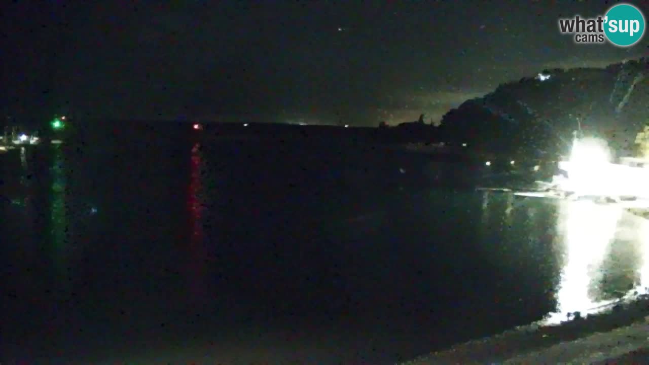 Webcam Sistiana – Vue sur la marina et la baie
