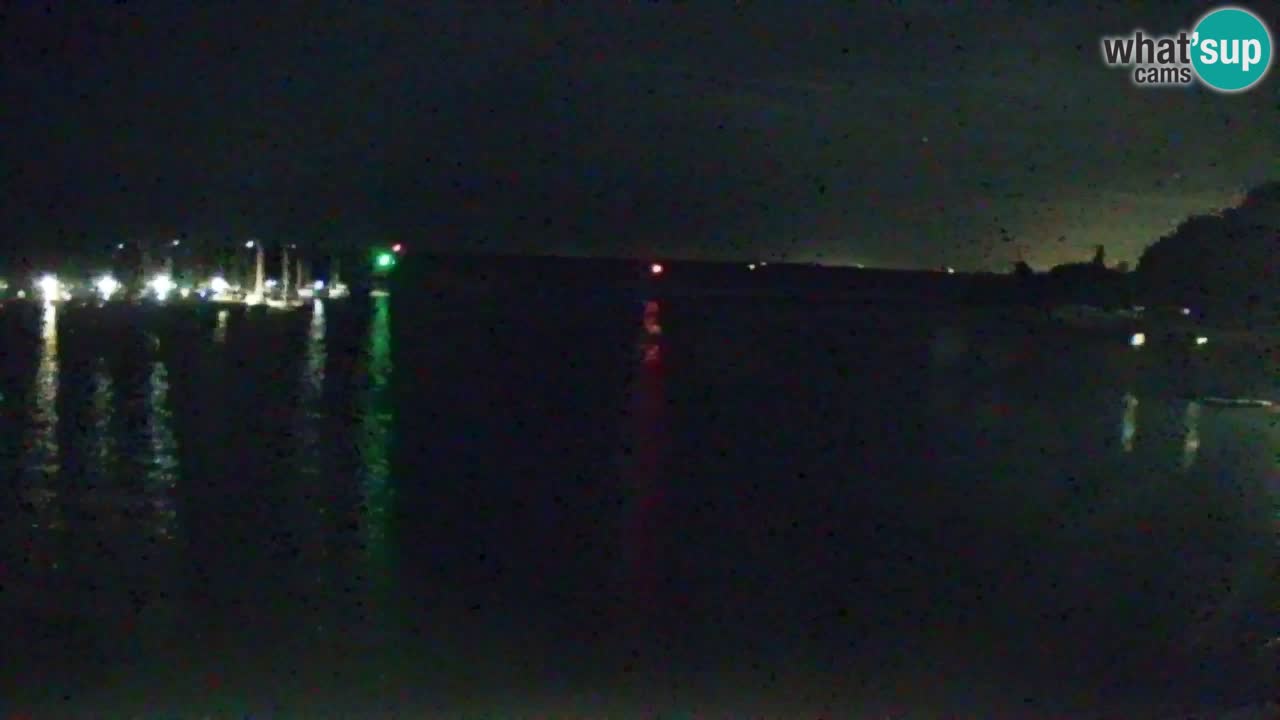 Webcam Sistiana – Pogled na marinu i zaljev