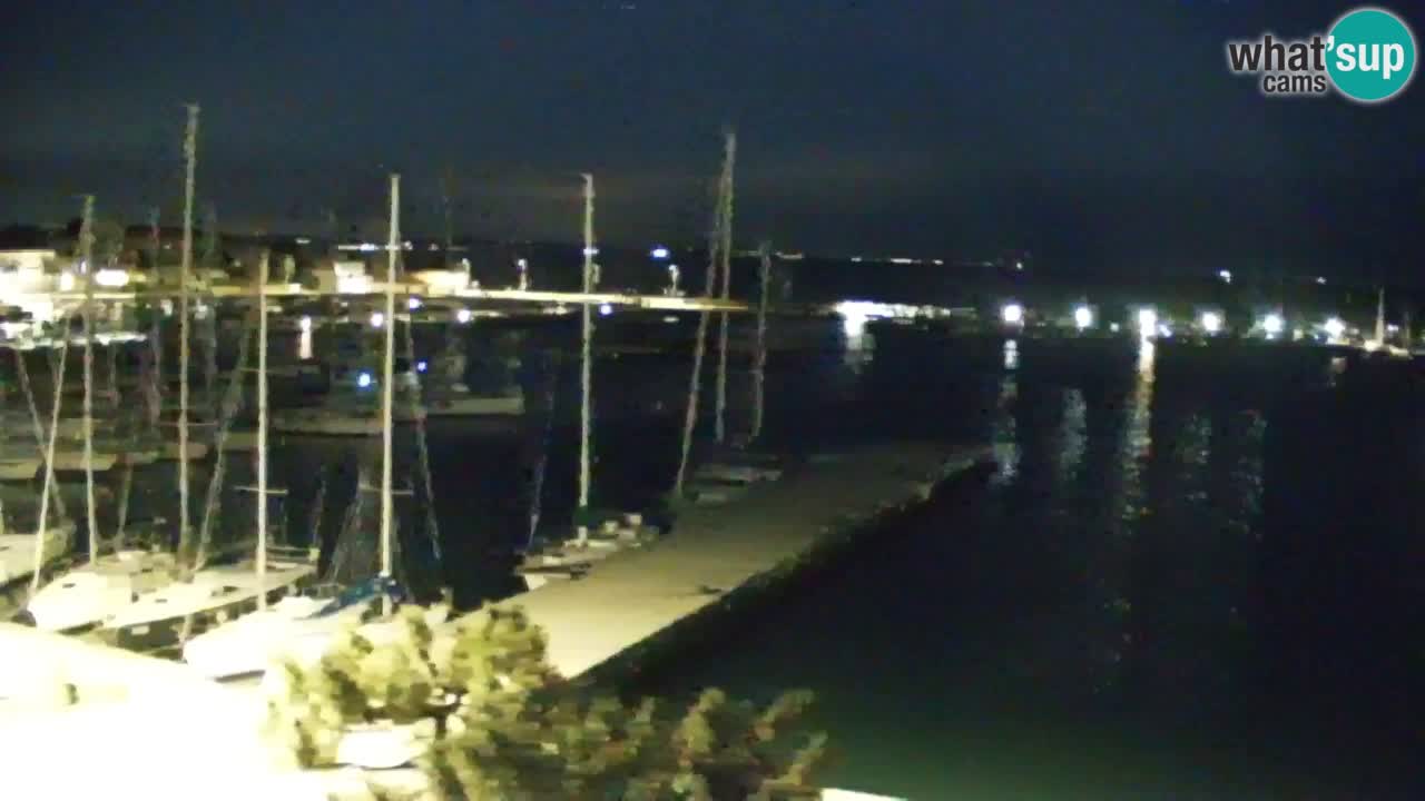 Webcam Sistiana – Vista sobre la marina y la bahía