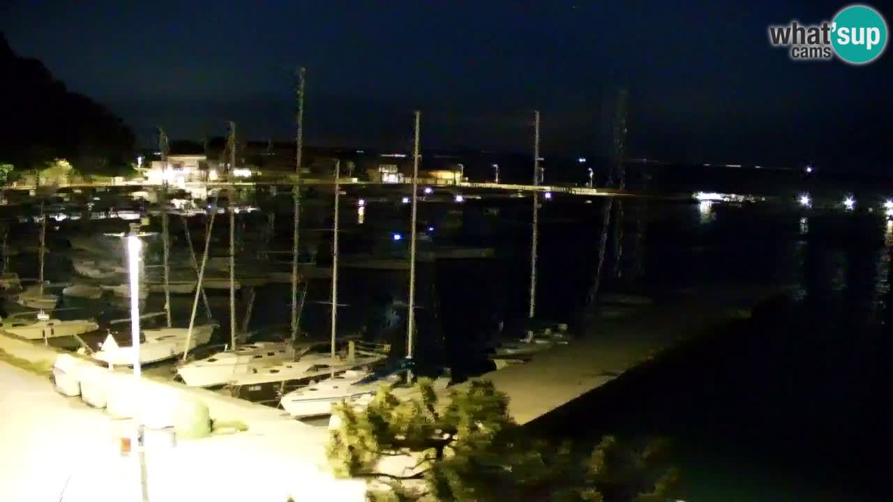 Webcam Sistiana – Blick auf Marina und Bucht