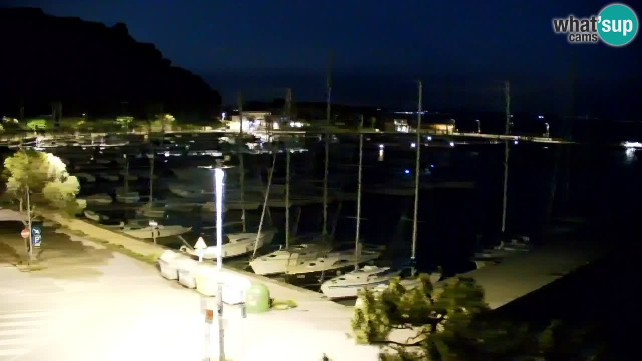 Webcam Sistiana – Blick auf Marina und Bucht