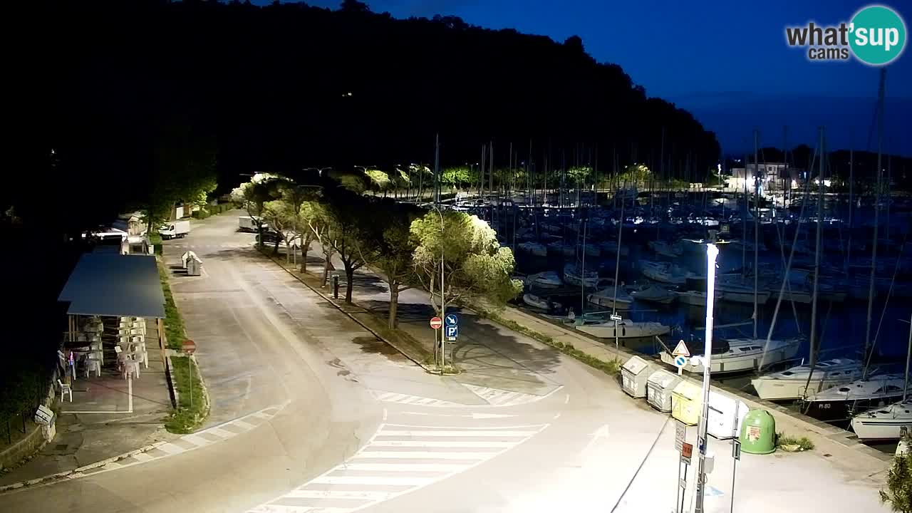 Webcam Sistiana – Vista sobre la marina y la bahía