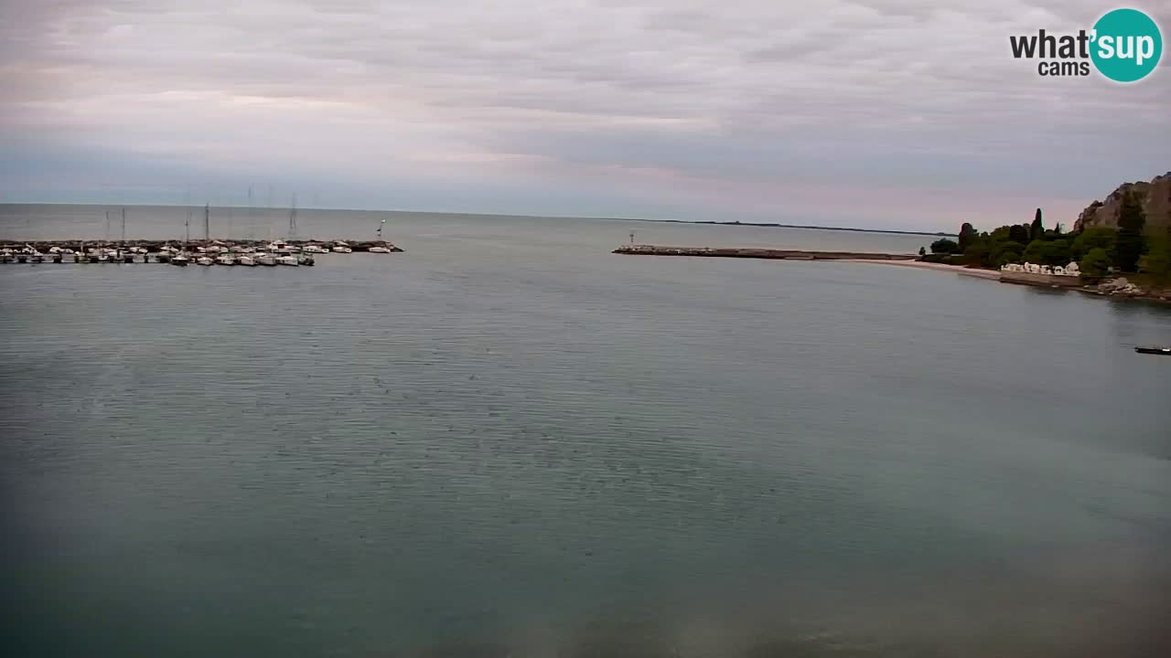 Webcam Sistiana – Blick auf Marina und Bucht
