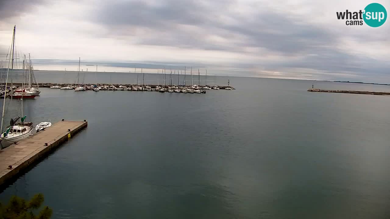 Webcam Sistiana – Vue sur la marina et la baie
