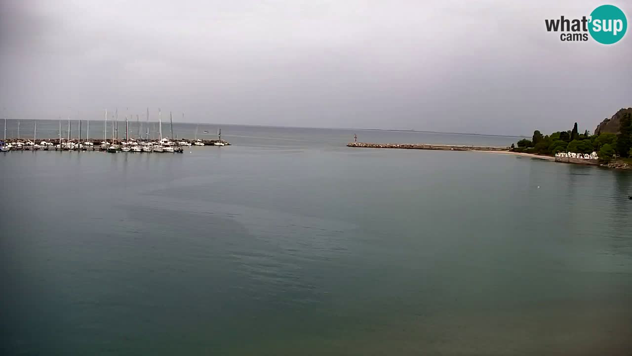 Webcam Sistiana – Vista sulla marina e sulla baia