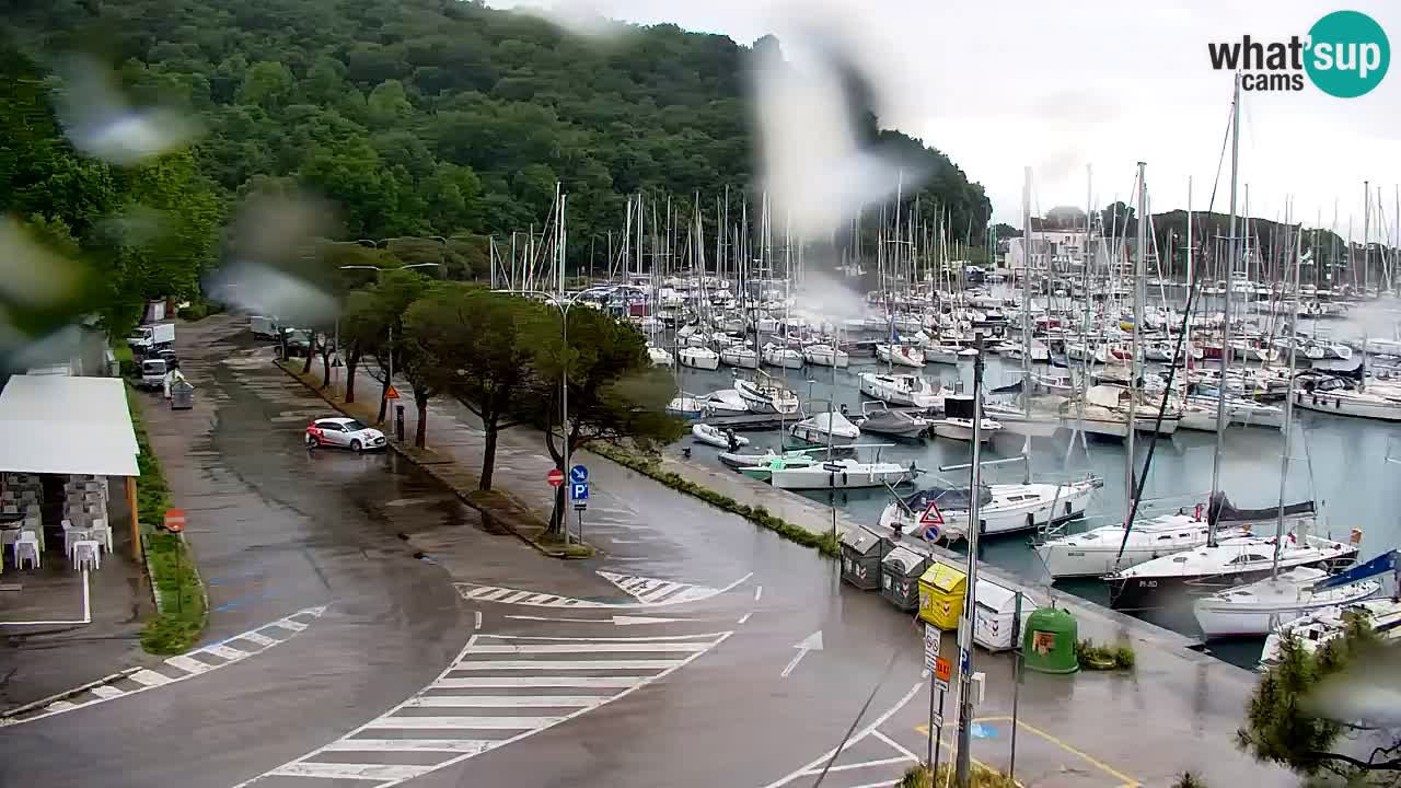 Webcam Sistiana – Vista sulla marina e sulla baia