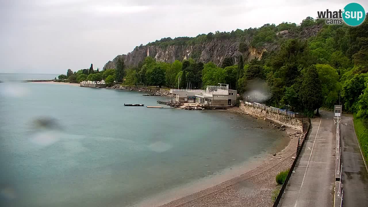 Webcam Sistiana – Blick auf Marina und Bucht