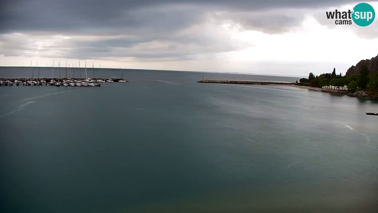 Webcam Sistiana – Blick auf Marina und Bucht