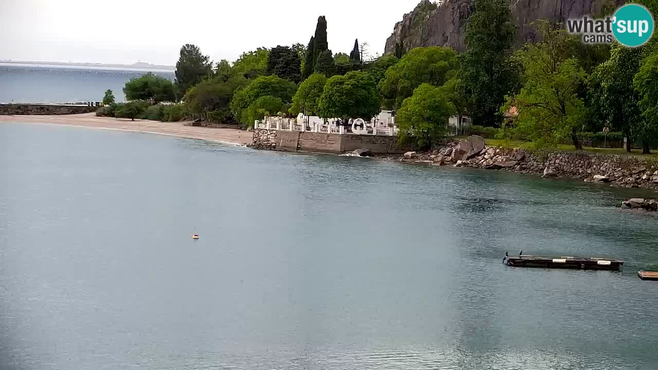 Spletna kamera Sesljan (Sistiana) – Pogled na marino in zaliv