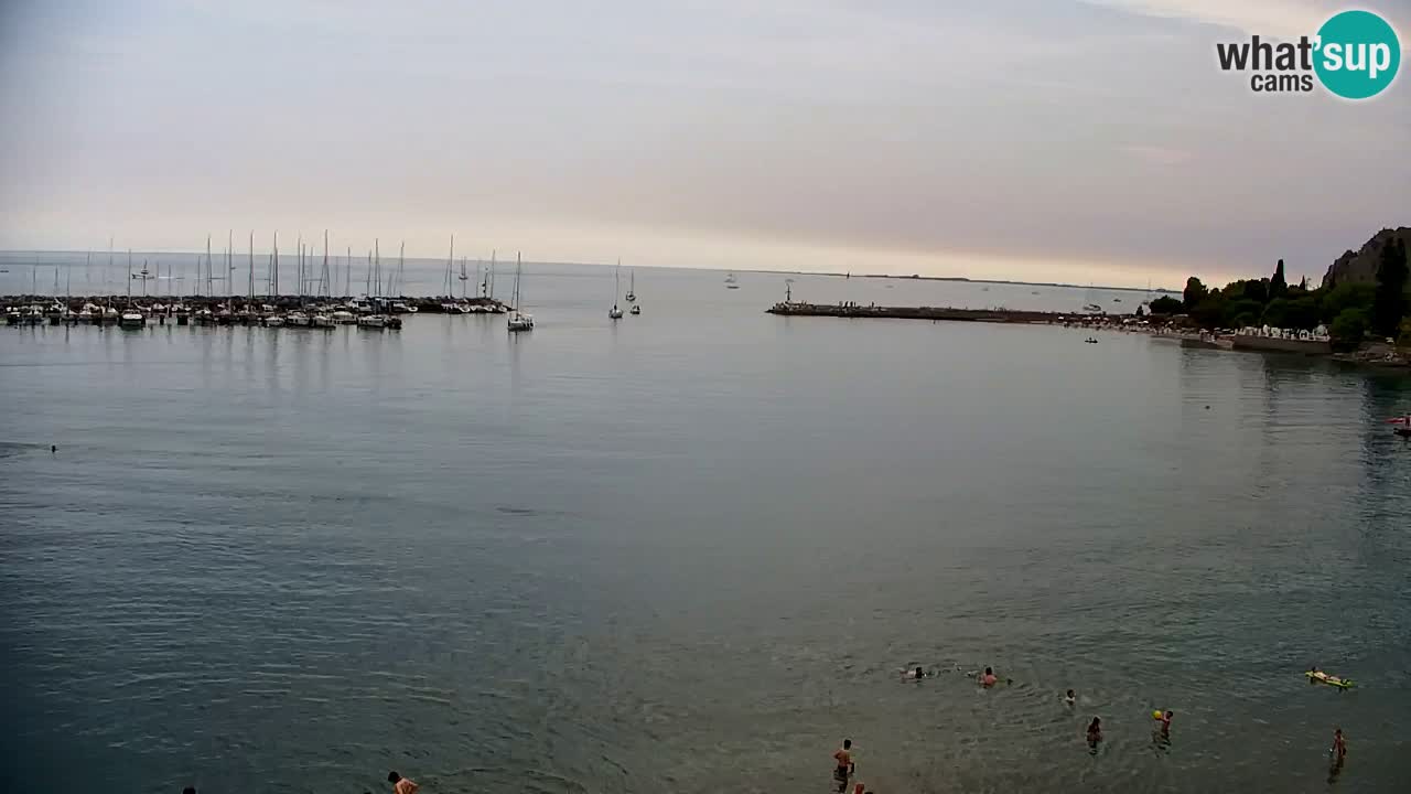 Webcam Sistiana – Blick auf Marina und Bucht