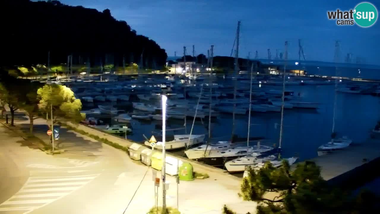 Webcam Sistiana – Vue sur la marina et la baie
