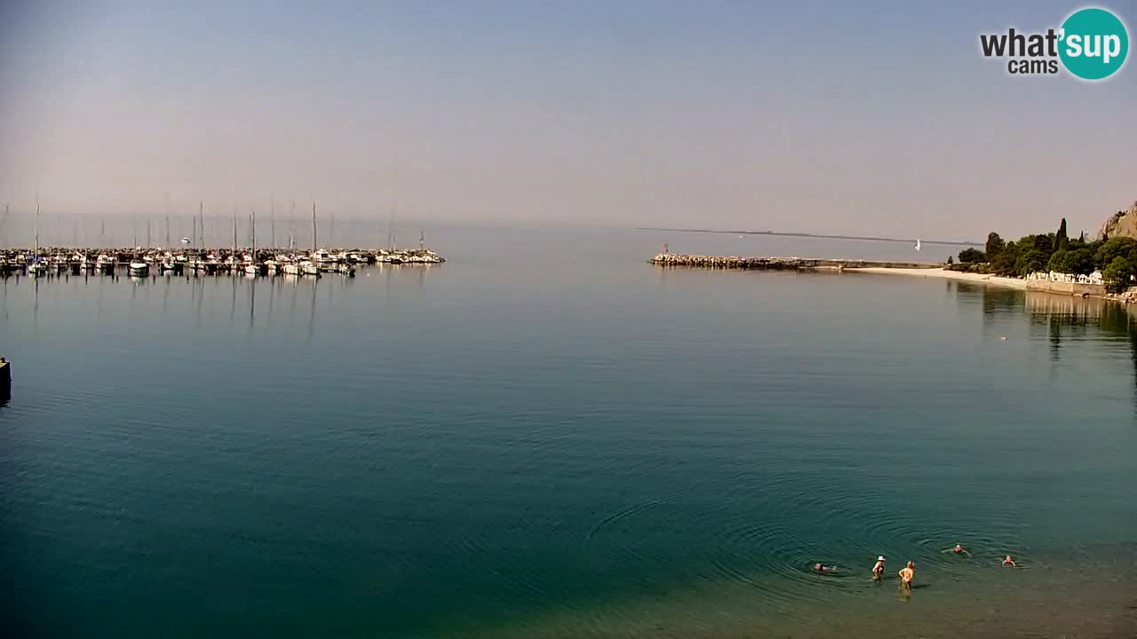 Webcam Sistiana – Vista sulla marina e sulla baia