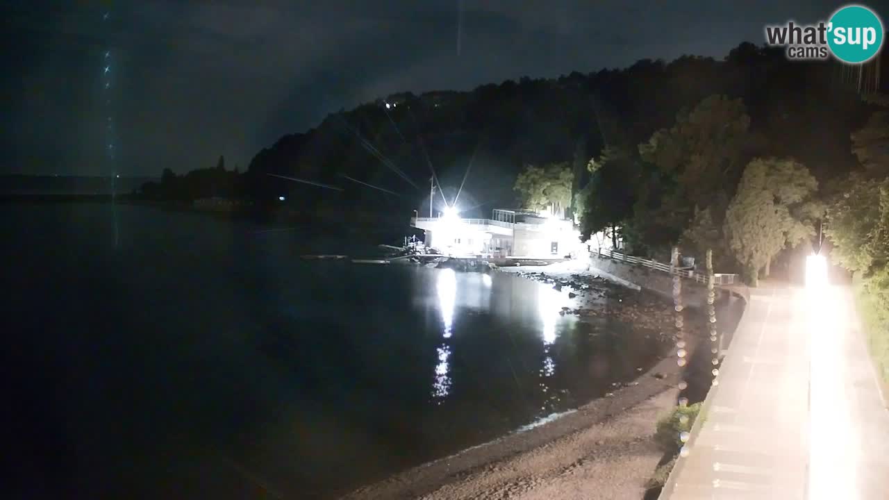 Webcam Sistiana – Vista sobre la marina y la bahía