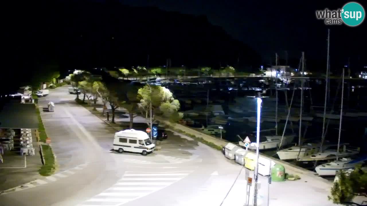 Webcam Sistiana – Vue sur la marina et la baie