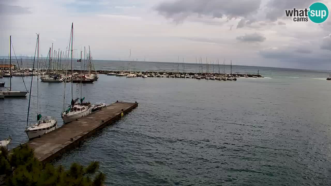 Webcam Sistiana – Vista sulla marina e sulla baia