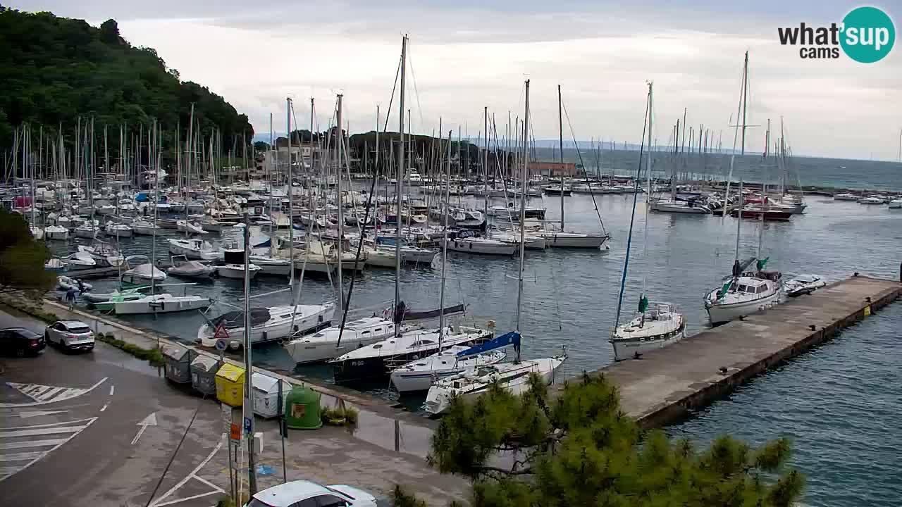 Webcam Sistiana – Vista sulla marina e sulla baia